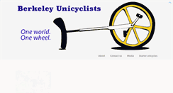 Desktop Screenshot of berkeleyunicycling.org
